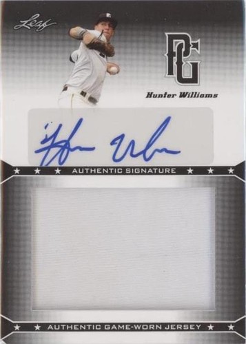 2013 Leaf Perfect Game Showcase - Hunter Williams #JA-HW1