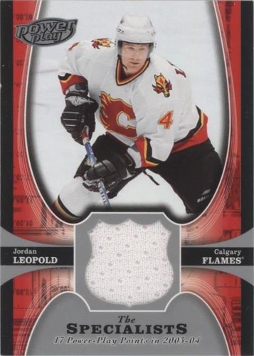 2005-06 Upper Deck Power Play - Jordan Leopold #TS-LE