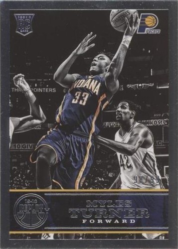 2015-16 Panini Replay - Myles Turner #12