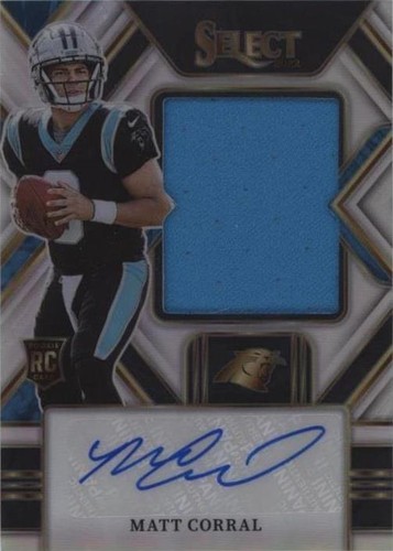 2022 Panini Select Matt Corral #JRS-MC