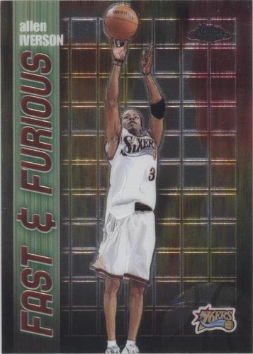 2001-02 Topps Chrome - Allen Iverson #FF02