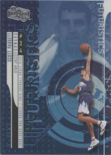 1999-00 Upper Deck Ionix - Scott Padgett #86