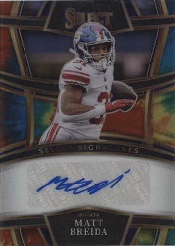 2022 Panini Select Matt Breida #SSP-MTB