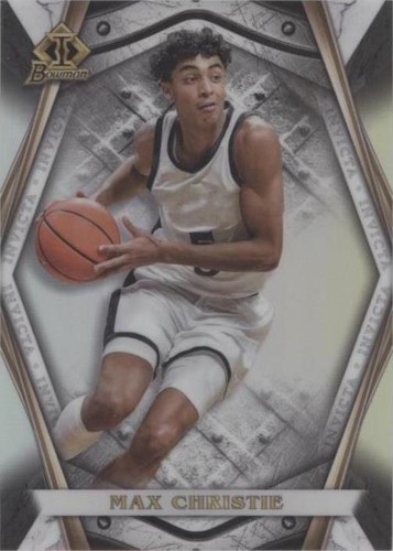 2021-22 Bowman University - Max Christie #BI-10