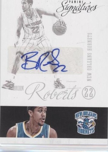 2012-13 Panini Signatures - Brian Roberts #62