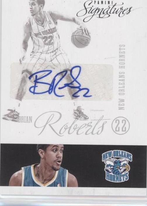 2012-13 Panini Signatures - Brian Roberts #62