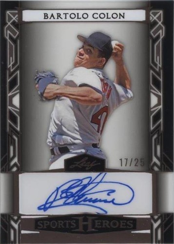 2024 Leaf Metal Sports Heroes - Bartolo Colon #BA-BC1
