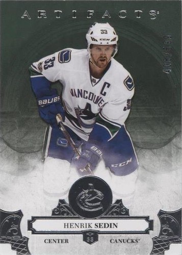 2017-18 Upper Deck Artifacts - Henrik Sedin #120