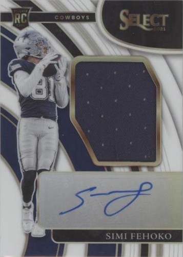 2021 Panini Select Simi Fehoko #JRS-SFE