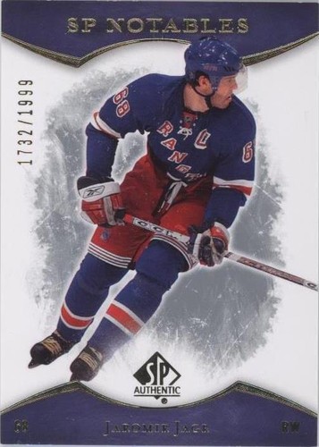 2007-08 SP Authentic - Jaromir Jagr #125