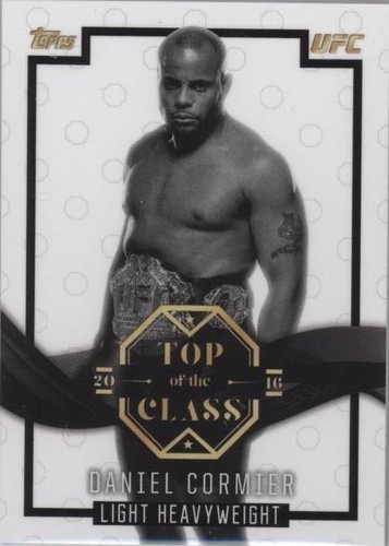 UFC ダニエル・コーミエ　激レア　カード 2018 Topps UFC Knockout DANIEL CORMIER Tier One Worn
