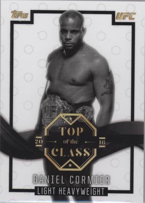 2016 Topps UFC Top of the Class - Daniel Cormier #TOC-7