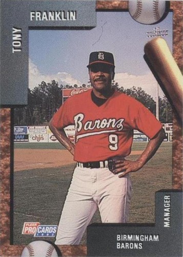 1992 Fleer ProCards Minor League - Tony Franklin #2598