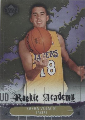 2004-05 Upper Deck - Sasha Vujacic #RA17