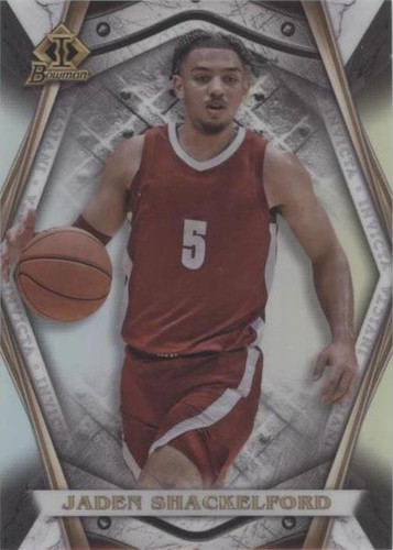 2021-22 Bowman University - Jaden Shackelford #BI-6