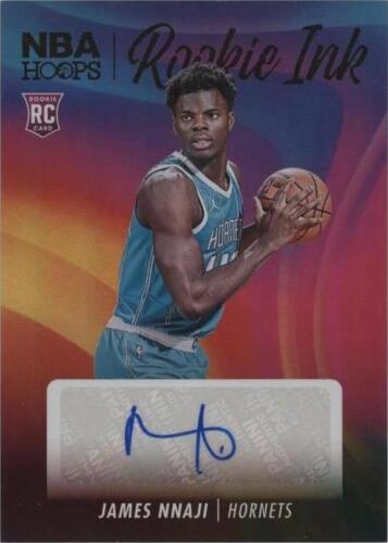 2023-24 Panini NBA Hoops JAMES NNAJI AUTO Autograph RC 2023-24 Panini NBA Hoops JAMES NNAJI AUTO Autograph RC