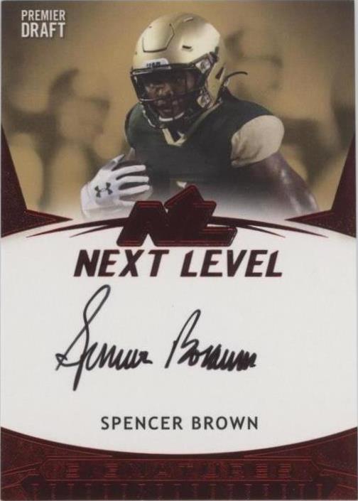 2021 Sage Premier Draft Spencer Brown #21NL-SB
