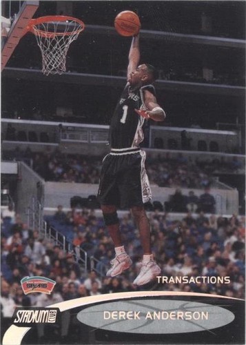 2000-01 Topps Stadium Club - Derek Anderson #139