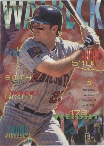 1995 Fleer - Matt Walbeck #216