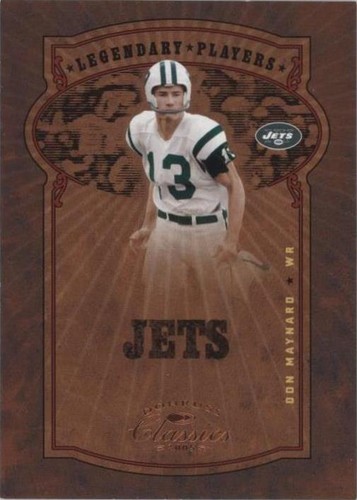 2005 Donruss Classics Don Maynard #L-10