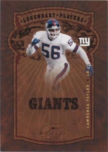 2005 Donruss Classics Lawrence Taylor #L-29