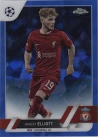 2022-23 Topps Chrome Sapphire Edition UEFA Club Competitions Harvey Elliott #49
