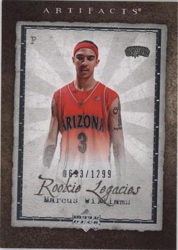 2007-08 Upper Deck Artifacts - Marcus Williams #131