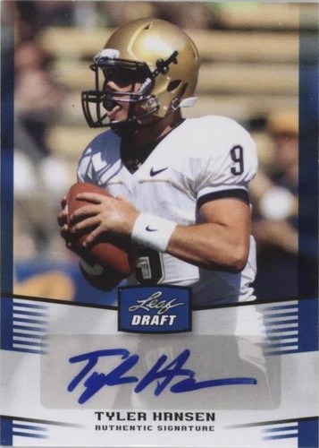 2012 Leaf Draft Tyler Hansen #TH1