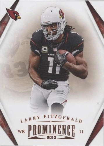 2013 Panini Prominence Larry Fitzgerald #1