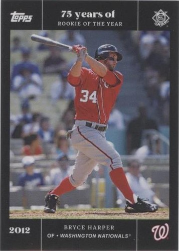 2022 Topps MLB Rookie of the Year 75th Anniversary - Bryce Harper #42