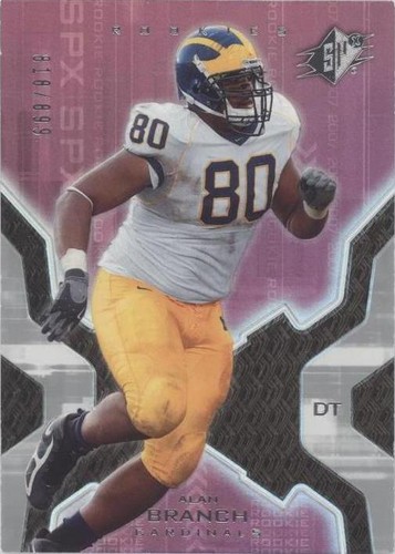 2007 SPx Alan Branch #153