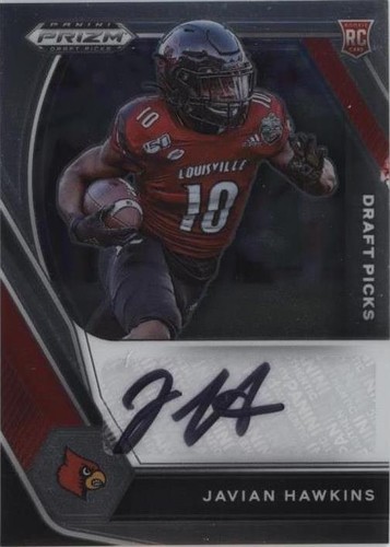 2021 Panini Prizm Draft Picks Javian Hawkins #DPA-JAH