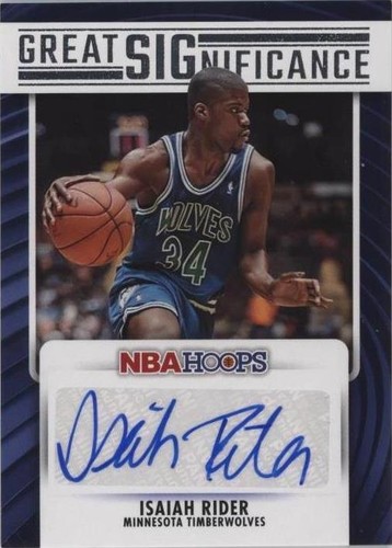 2023-24 Panini NBA Hoops - Isaiah Rider #GS-RDR