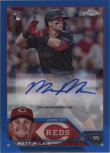 2023 Topps Chrome Update Series - Matt McLain #AC-MMC