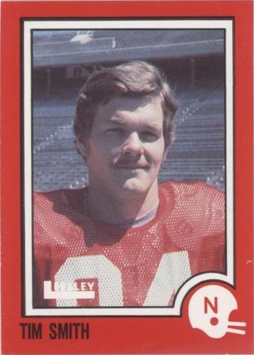 1989 Leesley Nebraska Cornhuskers Tim Smith #58