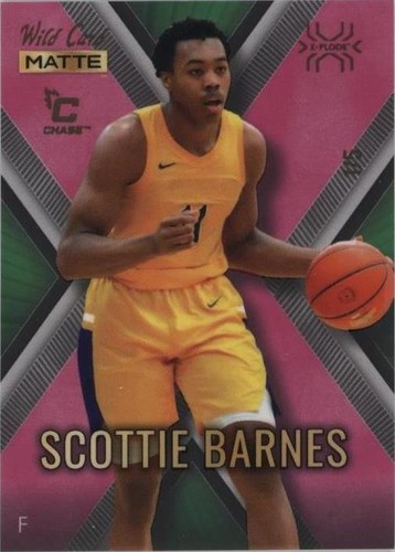 2022-23 Wild Card Matte Draft - Scottie Barnes #MXP-36