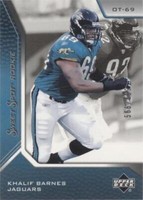 2005 Upper Deck Sweet Spot Khalif Barnes #291