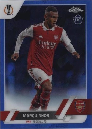 2022-23 Topps Chrome Sapphire Edition UEFA Club Competitions Marquinhos #188