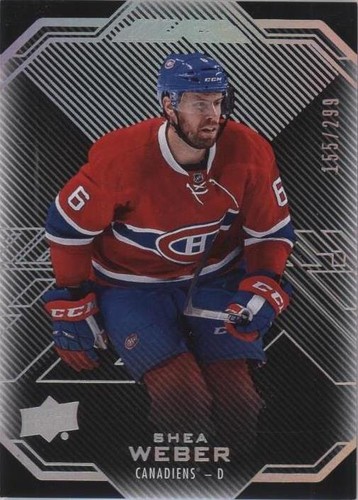 2016-17 UD Black - Shea Weber #16
