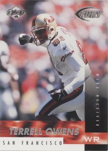 1999 Collector's Edge Fury Terrell Owens #107