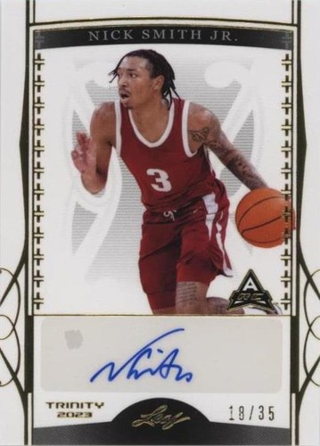 2022-23 Leaf Trinity - Nick Smith Jr. #BA-NSJ