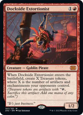 MTG Dockside Extortionist  - Double Masters 2022