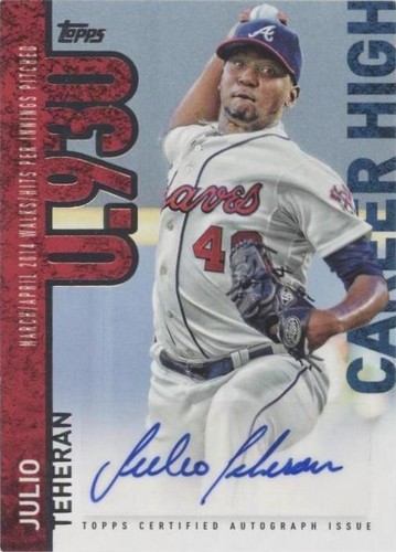 2015 Topps - Julio Teheran #CH-JT