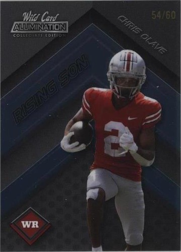 2021 Wild Card Alumination NIL Collegiate Edition Chris Olave #ANRS-17