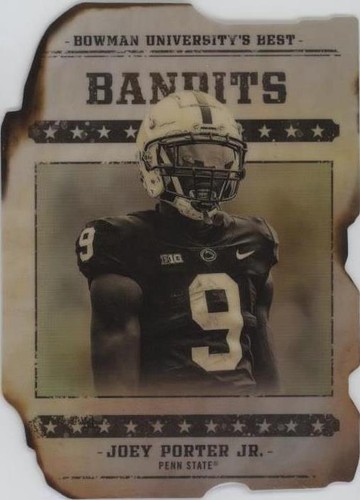 2022-23 Bowman's Best University Joey Porter Jr. #GB-7