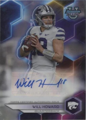 2023 Bowman's Best University Will Howard #BOA-WH