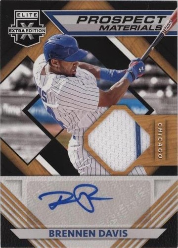2021 Panini Elite Extra Edition - Brennen Davis #PMS-BD