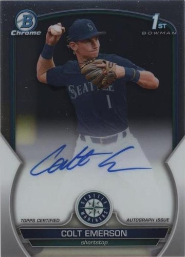 2023 Bowman Draft - Colt Emerson #CDA-CE