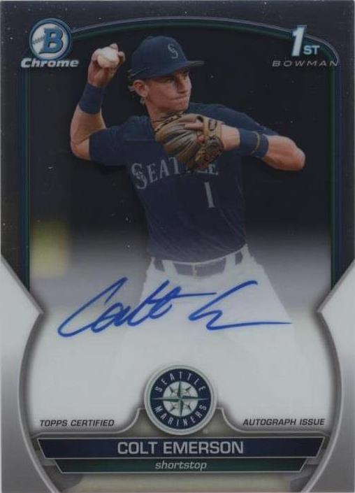 2023 Bowman Draft - Colt Emerson #CDA-CE