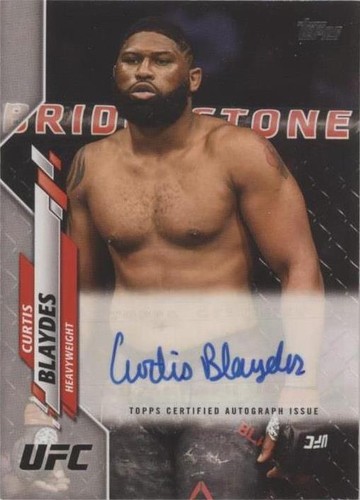 2020 Topps UFC - Curtis Blaydes #UFCA-CB